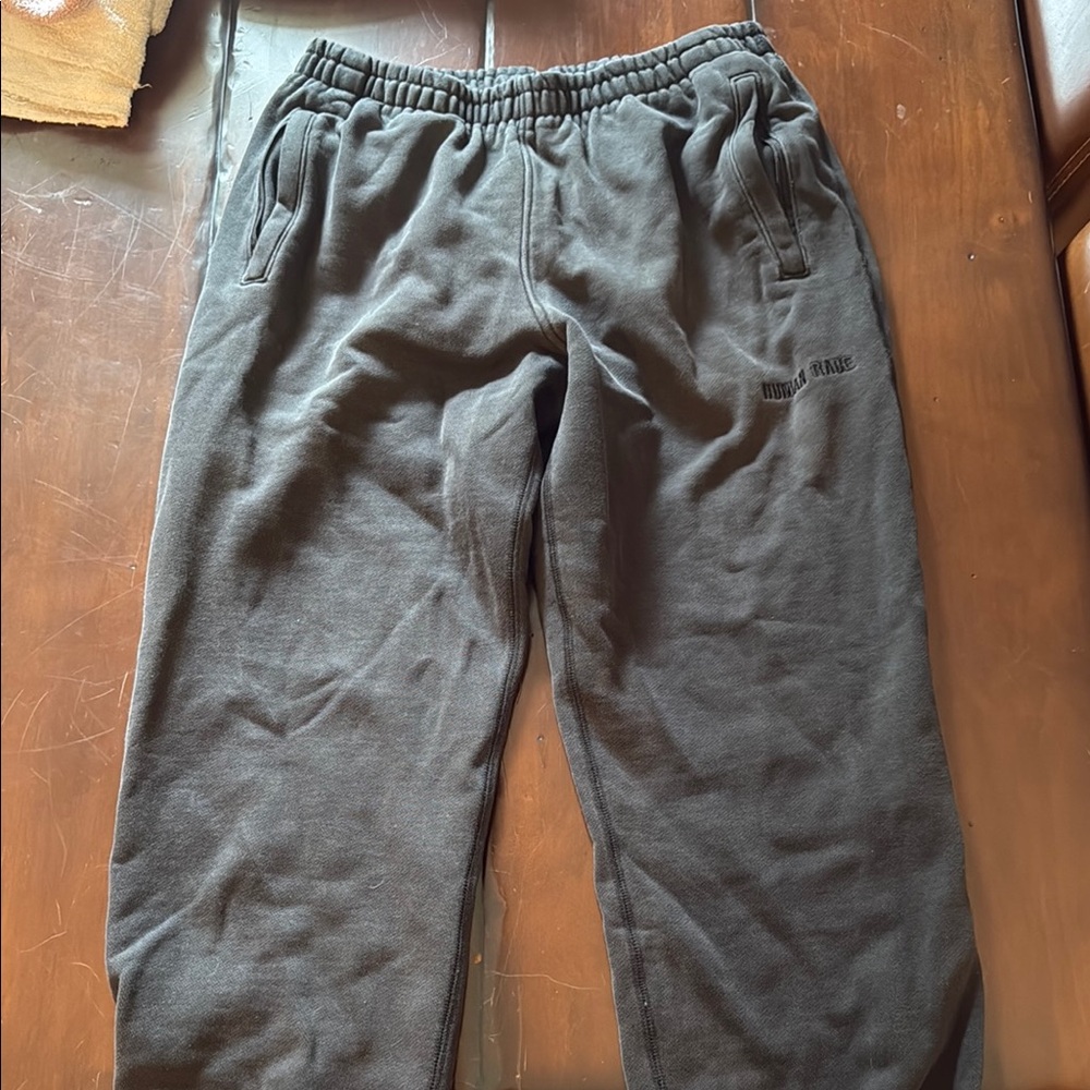 Adidas X Pharrell Williams Human Race washed Black Sweatpants size medium